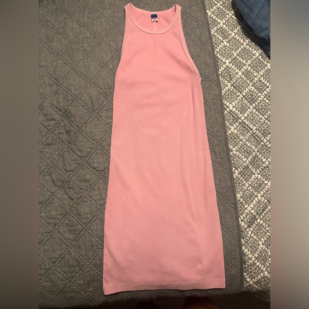 Old Navy Pink ribbed dress